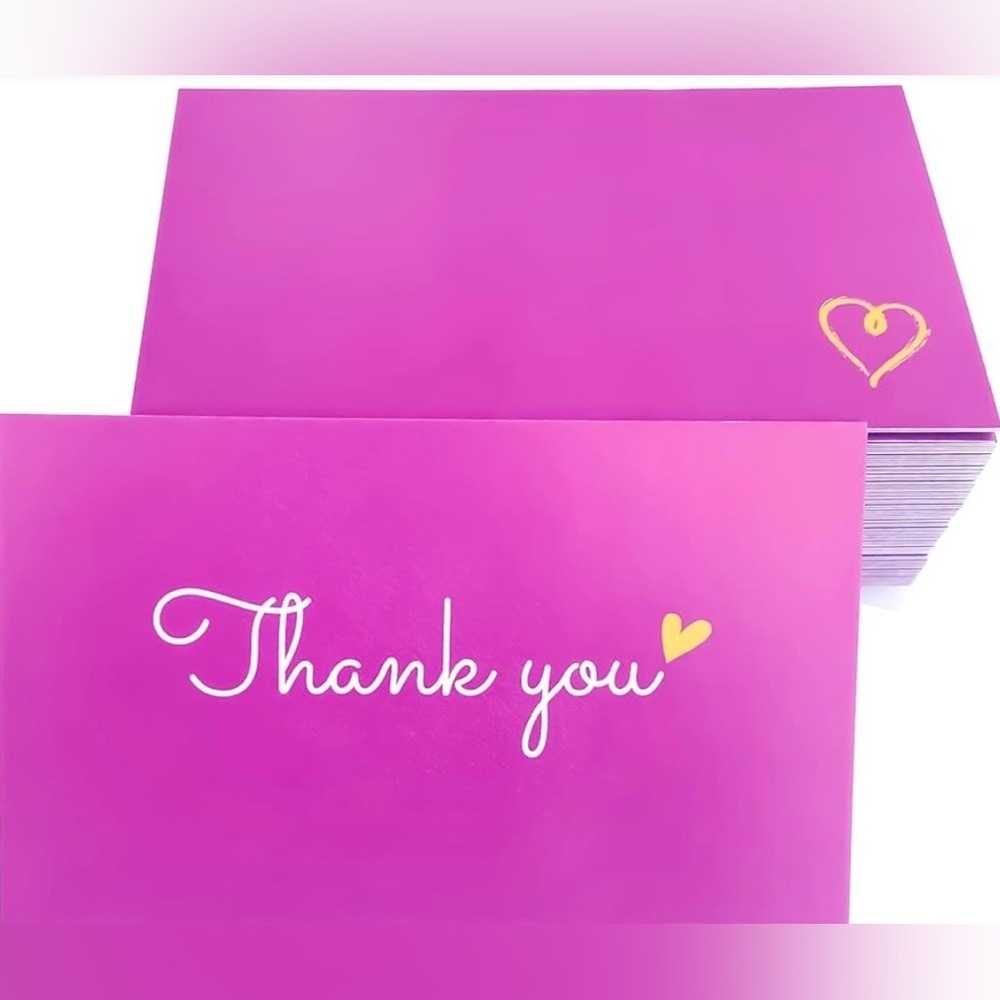 (50) Thank You Cards